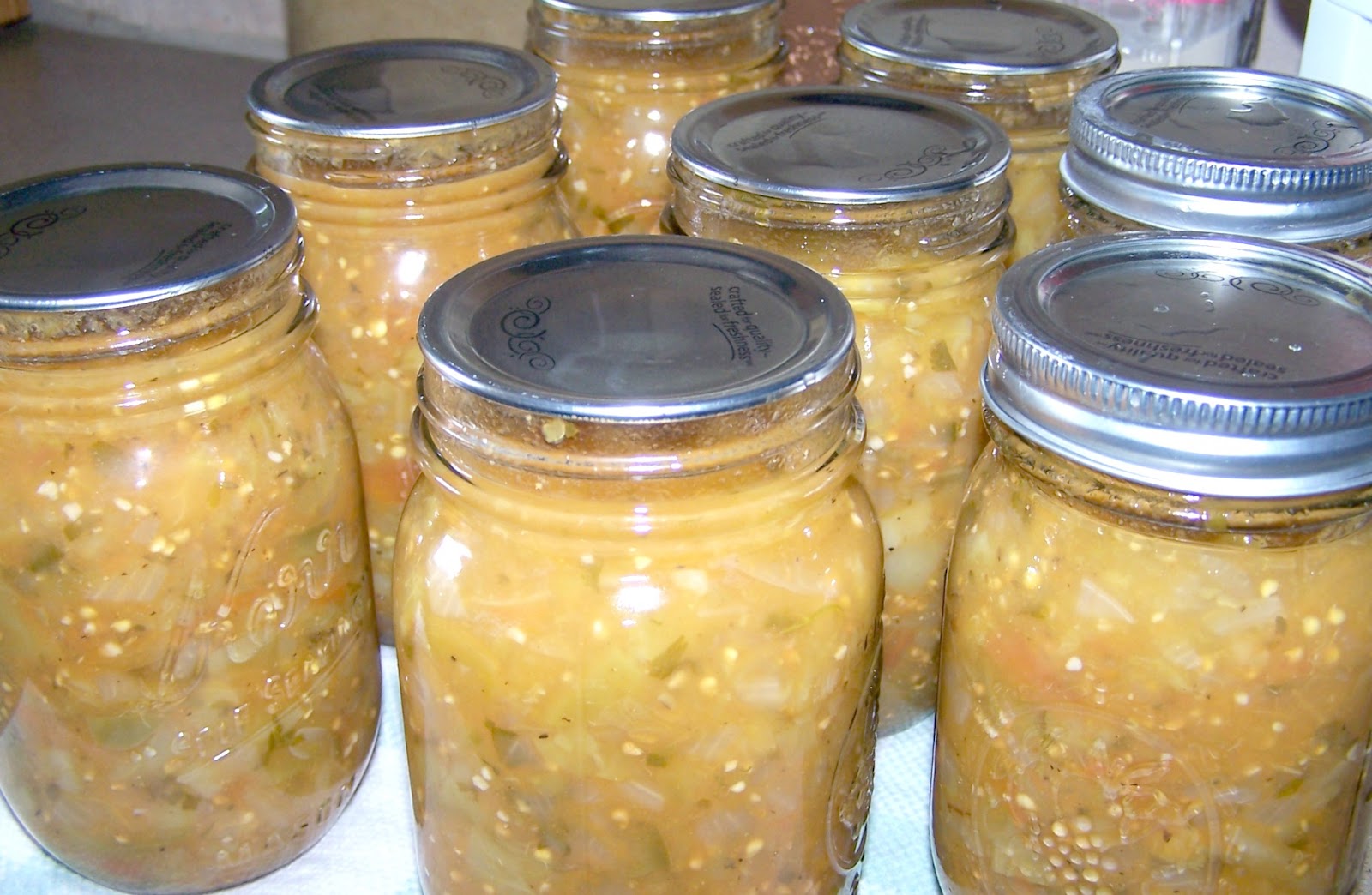 yellow tomato salsa canning